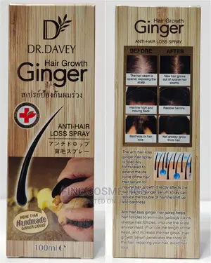 Original Dr Davey Ginger Hair Growth Anti Hair Loss Spray