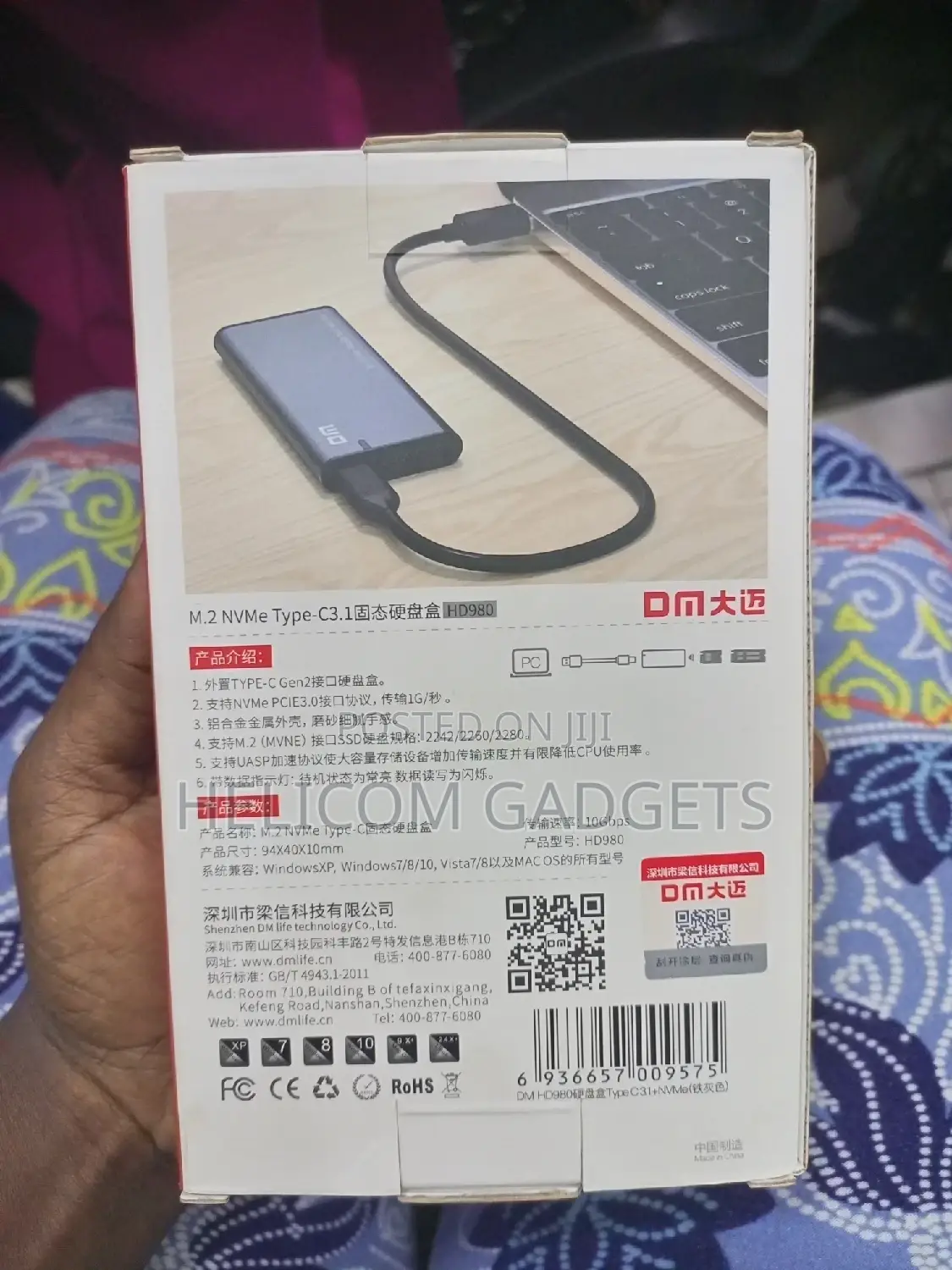 M.2 Nvme Type -C3.1 Reader