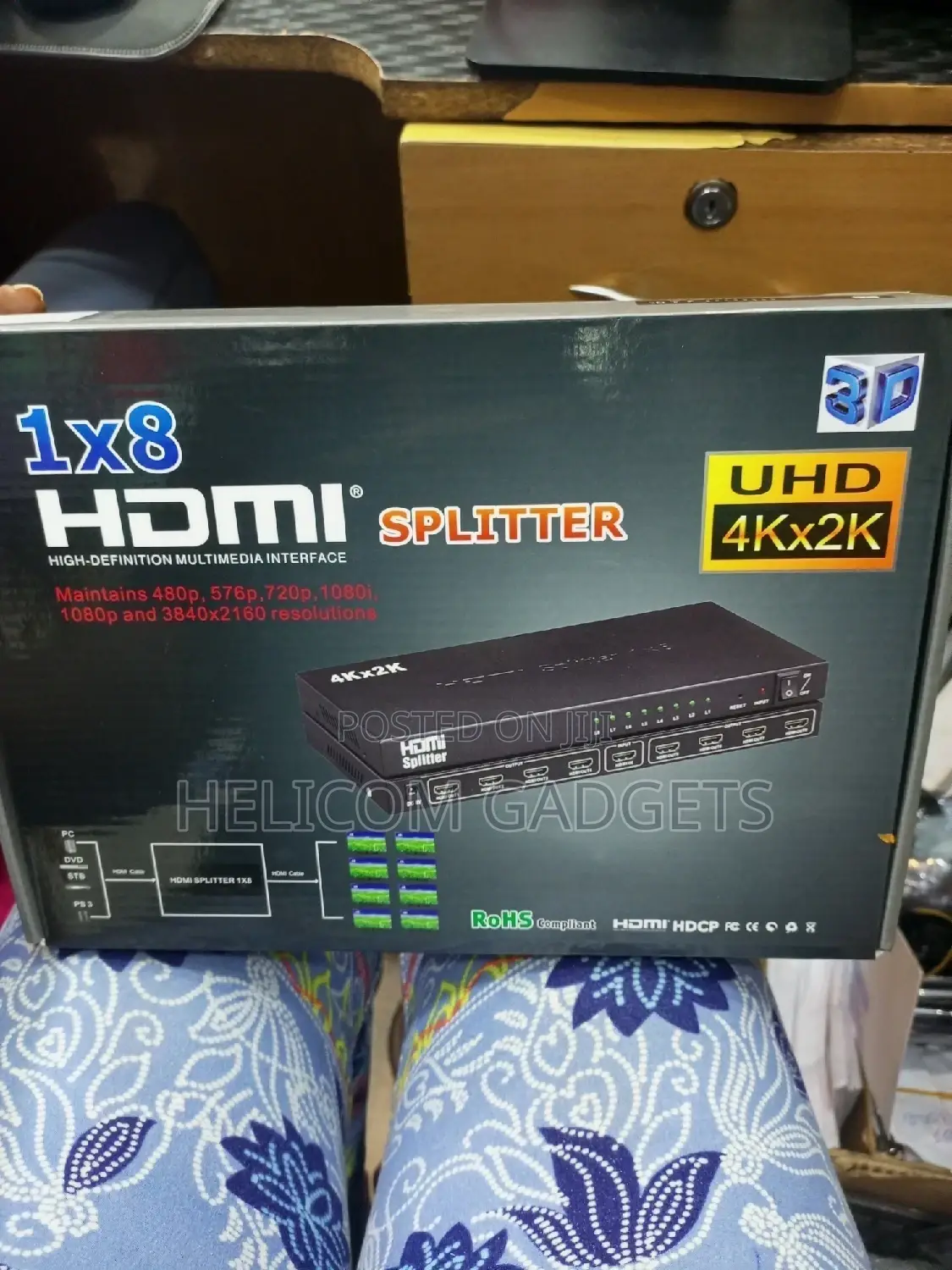 HDMI Splitter 8 Way