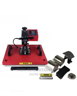 Heat Press Machine 6in1 Multi-purpose Combo