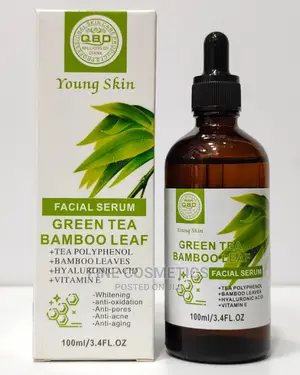 Young Skin Green Tea and Bamboo Leaf Facial Serum