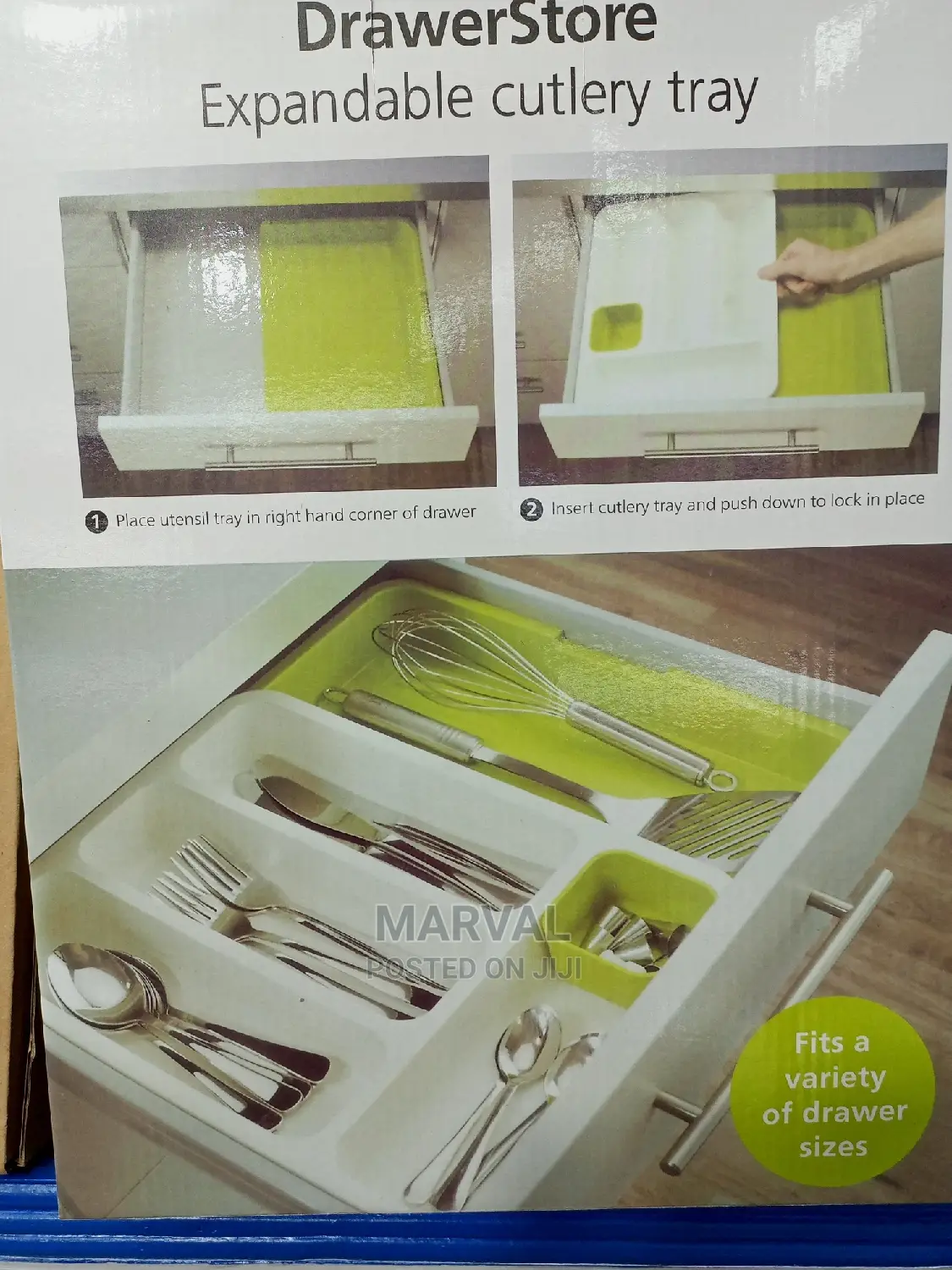 Expandable Cutlery Tray