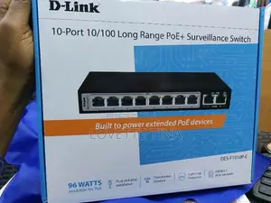 8port Range Poe Surveillance Switch Dlink