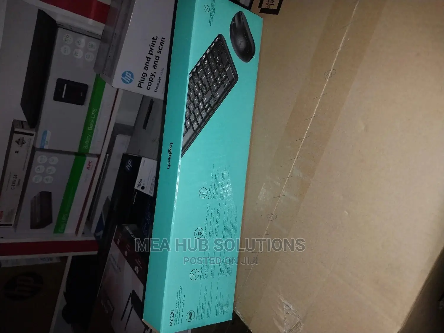 Logitech Wireless Mouse and Keyboard