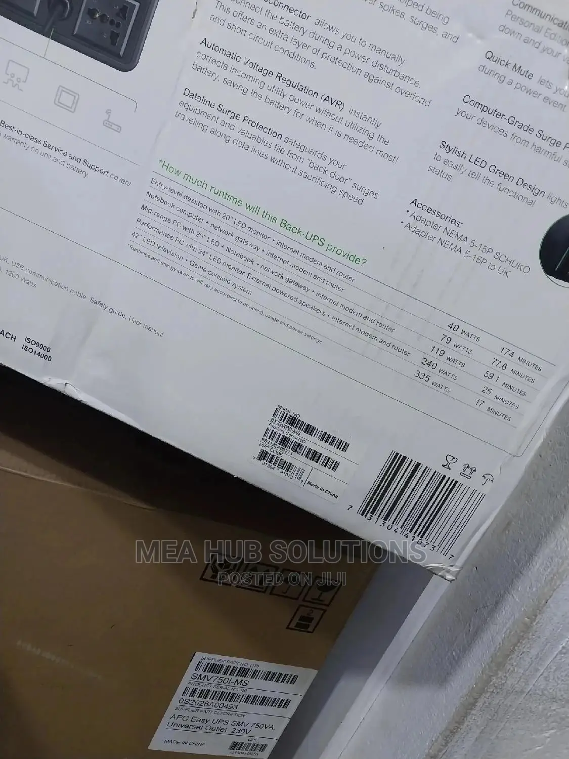 2200va Ups Backup Battery