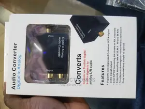 Audio Converter-Digital to Analogue- Optical to Aux