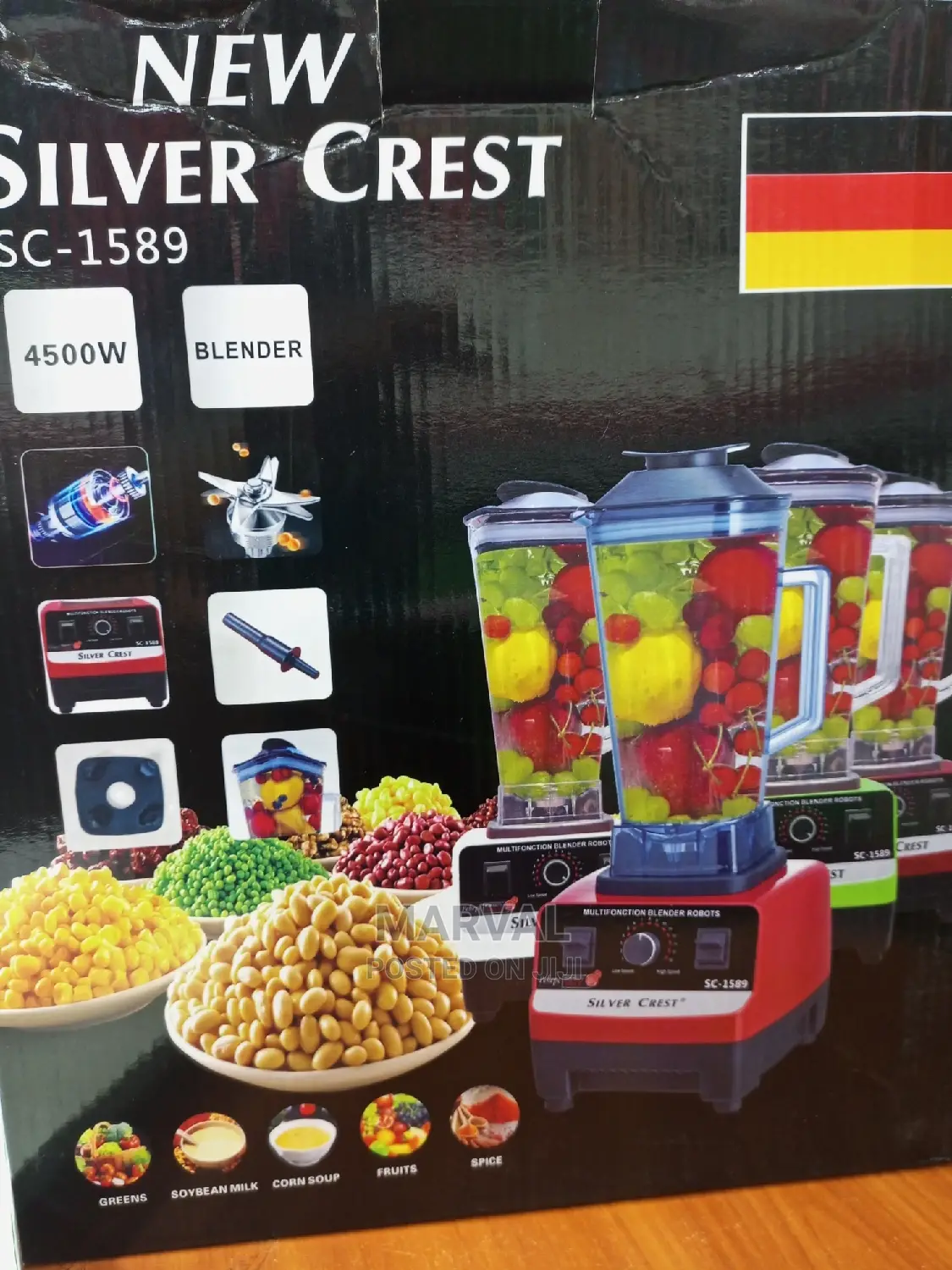Silver Crest (Commercial Blender)