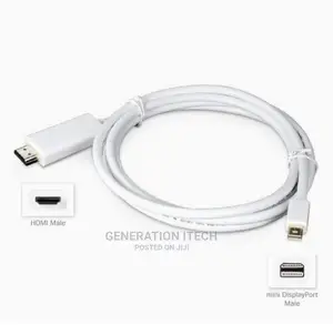 Mini Display Port to Hdmi Cable (Thunderbolt to Hdmi Cable)