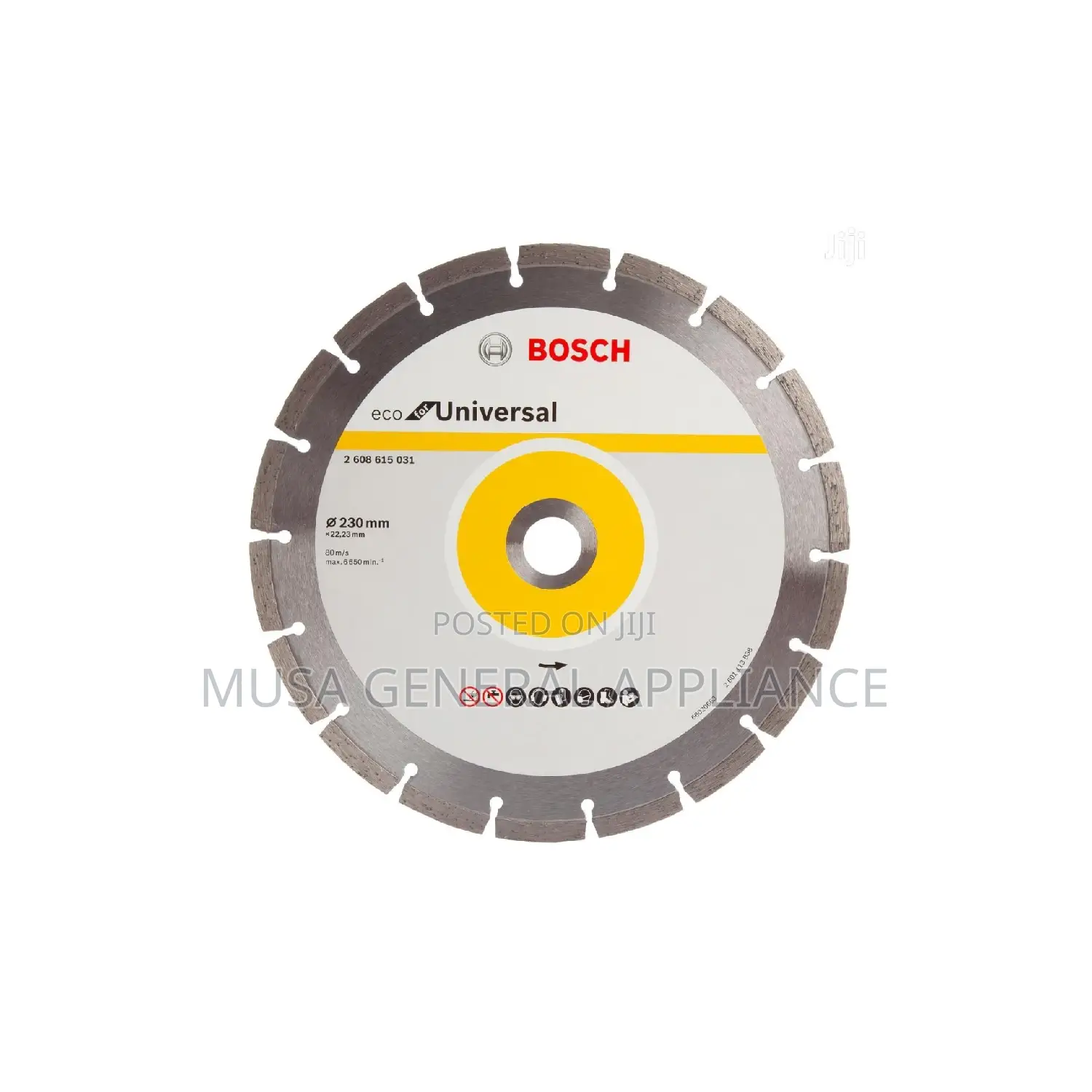 Secure Concrete Cutting Disc