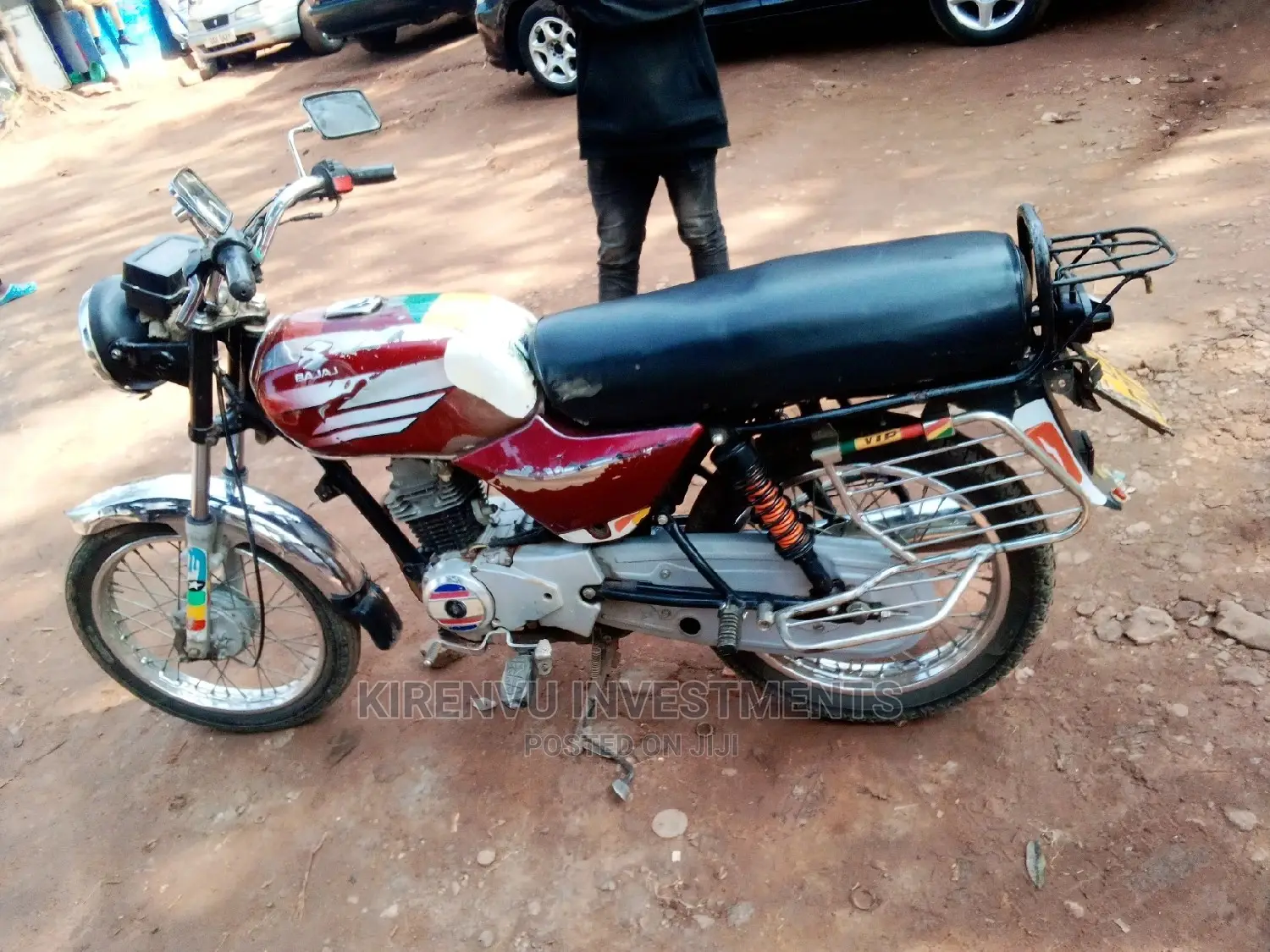 Bajaj Boxer 2011 Red