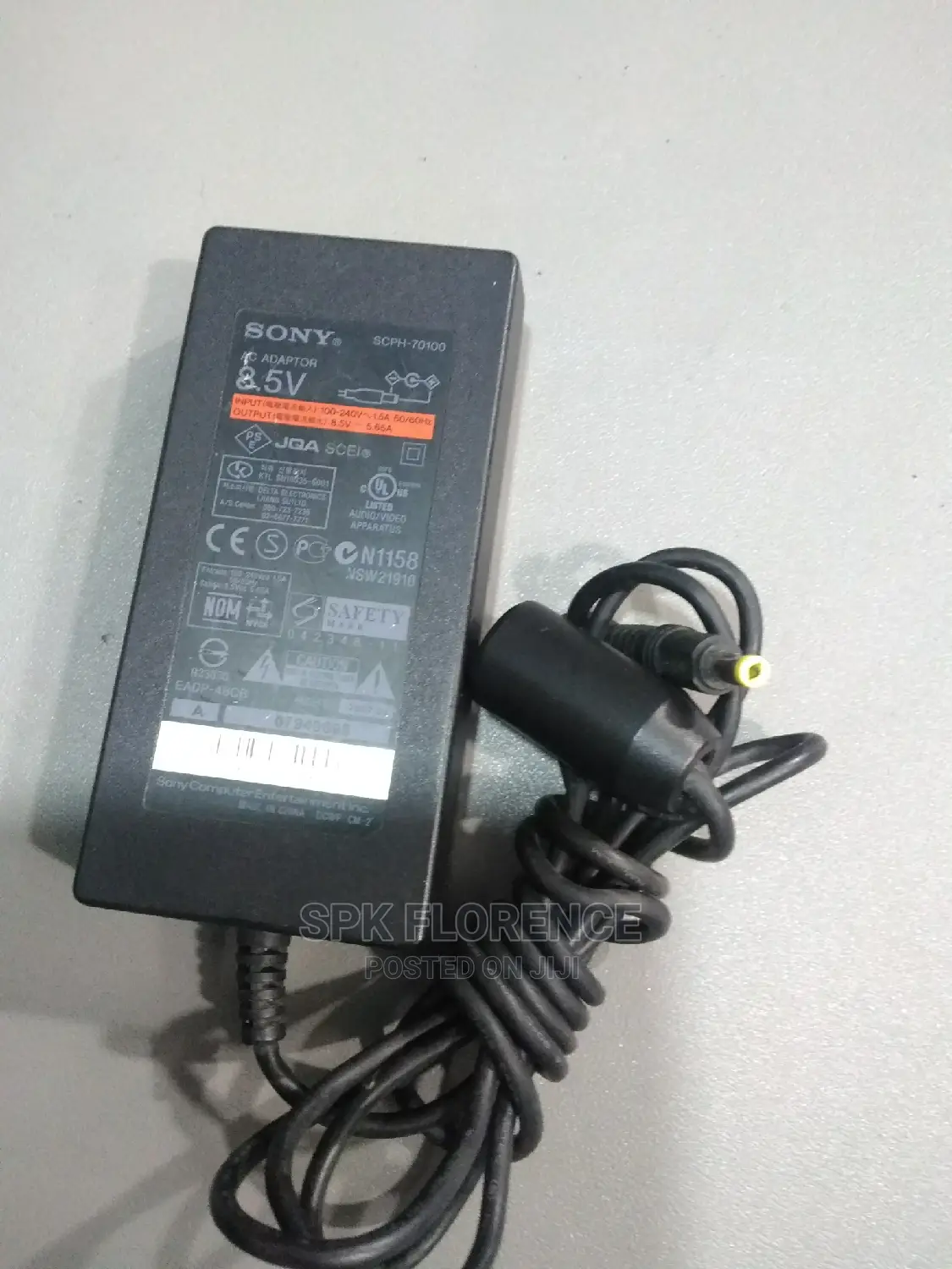 Sony Ac Adaptor 8.5V