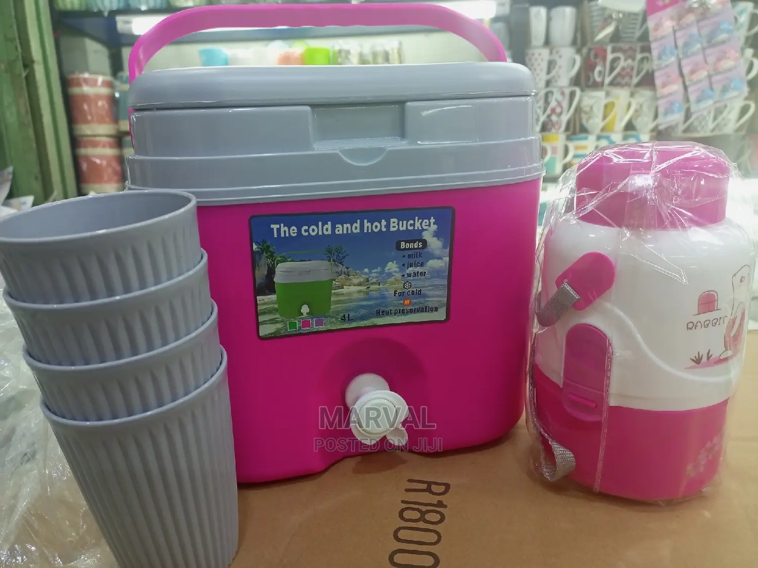 4in1 Cold and Hot Dispenser Set