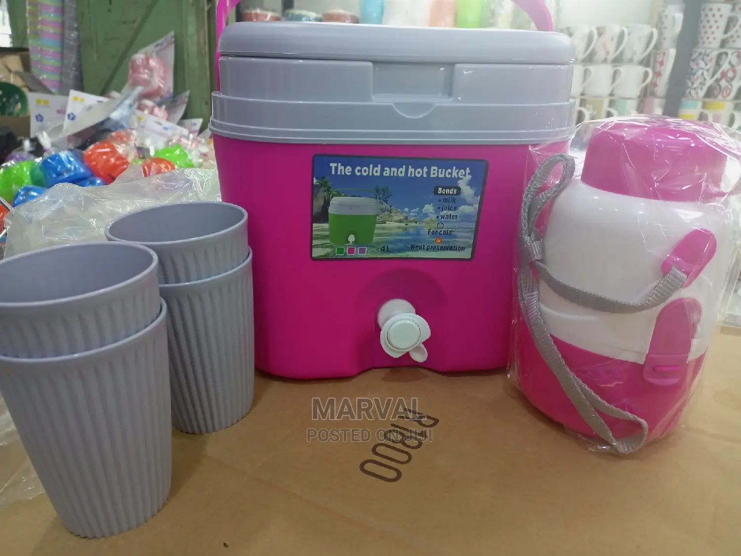 4in1 Cold and Hot Dispenser Set