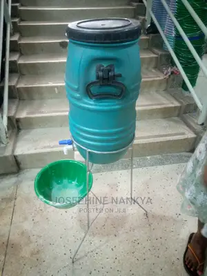 25 Liters Water Drum With Tap, Blue
