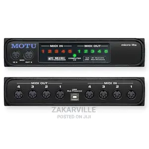 MOTU Micro Lite 5*5 Midi Interface