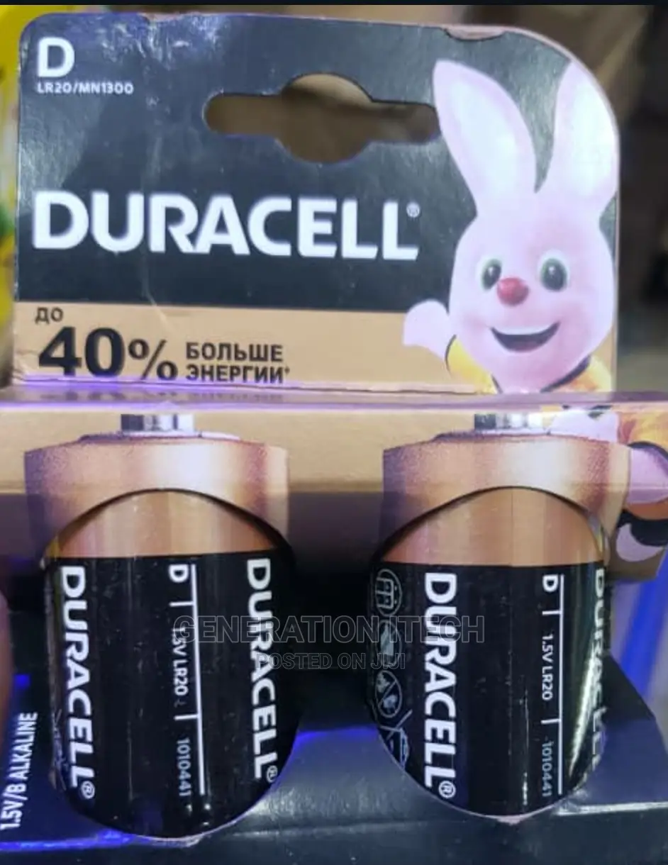 Duracell Alkaline Battery Size D