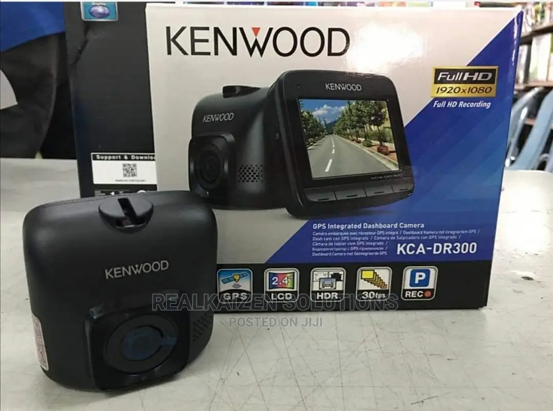 KENWOOD GPS Integrated G-Shock Full HD Dashboard Camera