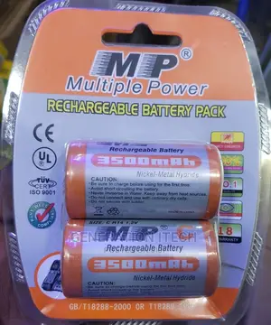 1.2 Volts Rechargeable Battery -Size C