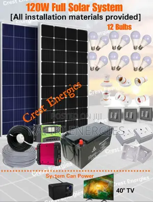 120W Full Solar System