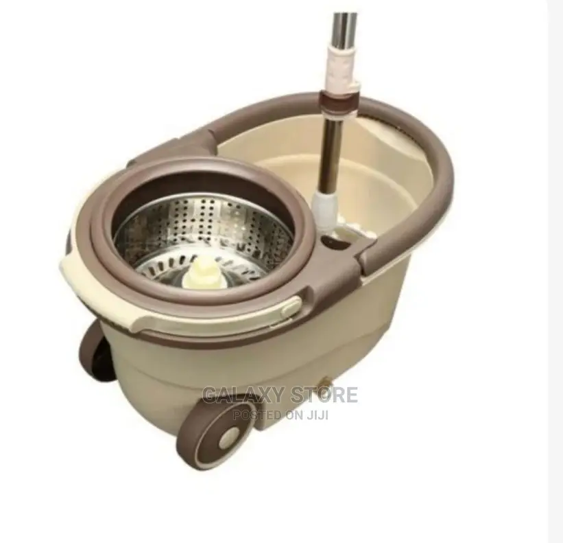 360 Magic Spin Mop With Bucket- Color May Vary