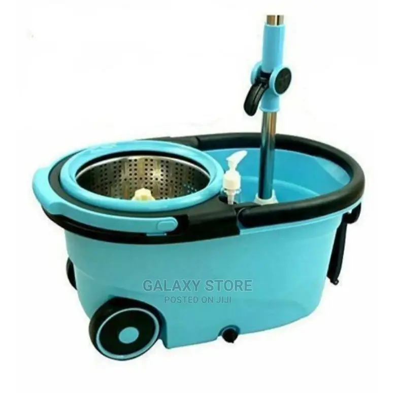 360 Magic Spin Mop With Bucket- Color May Vary