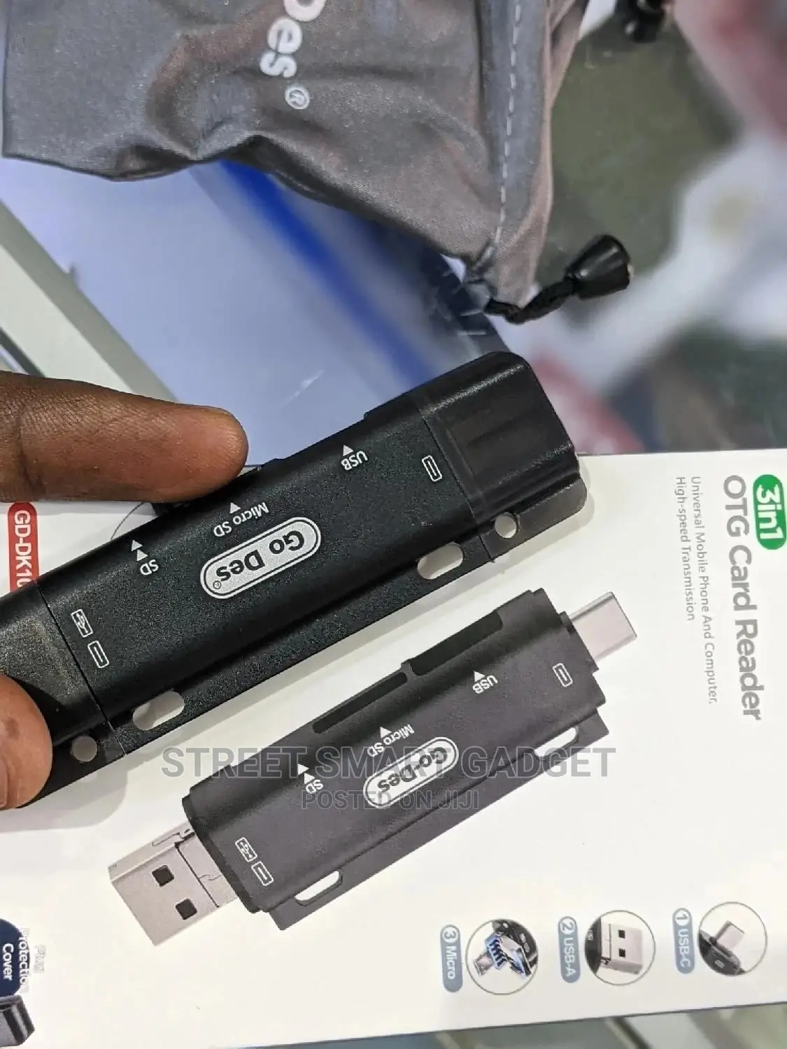 Go Does OTG Card Reader 3in1