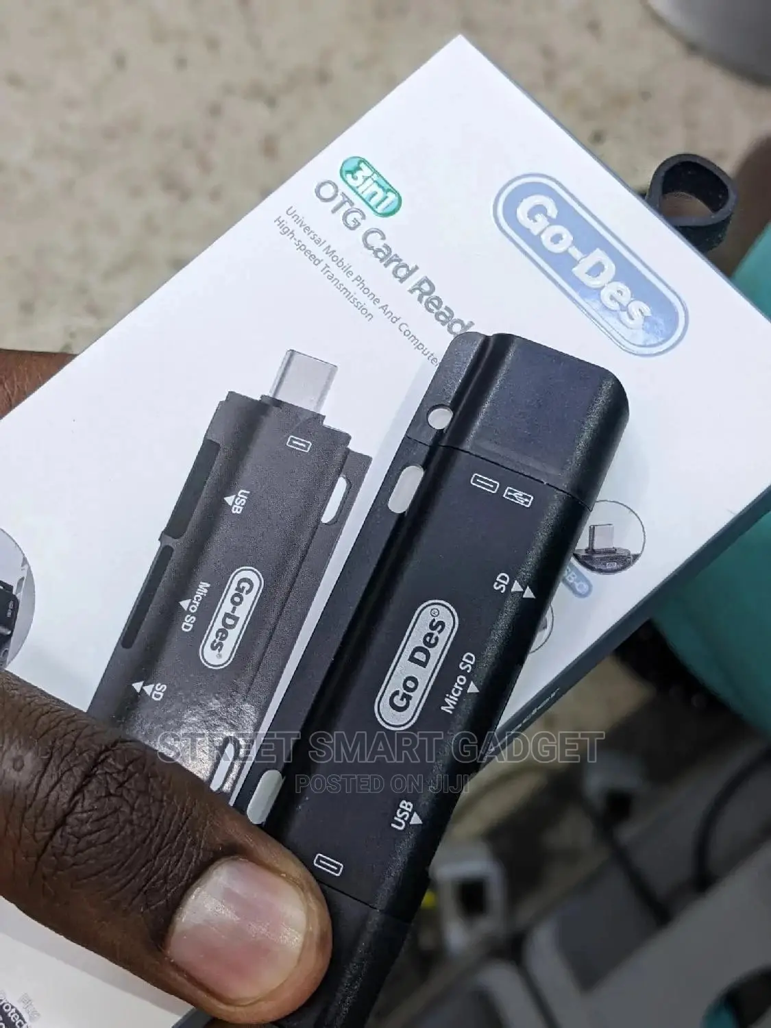 Go Does OTG Card Reader 3in1