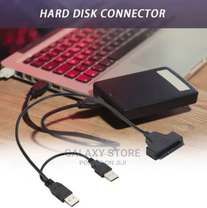 Usb to Sata 3.0 Cable for Laptop Hard Disk Converter- Black