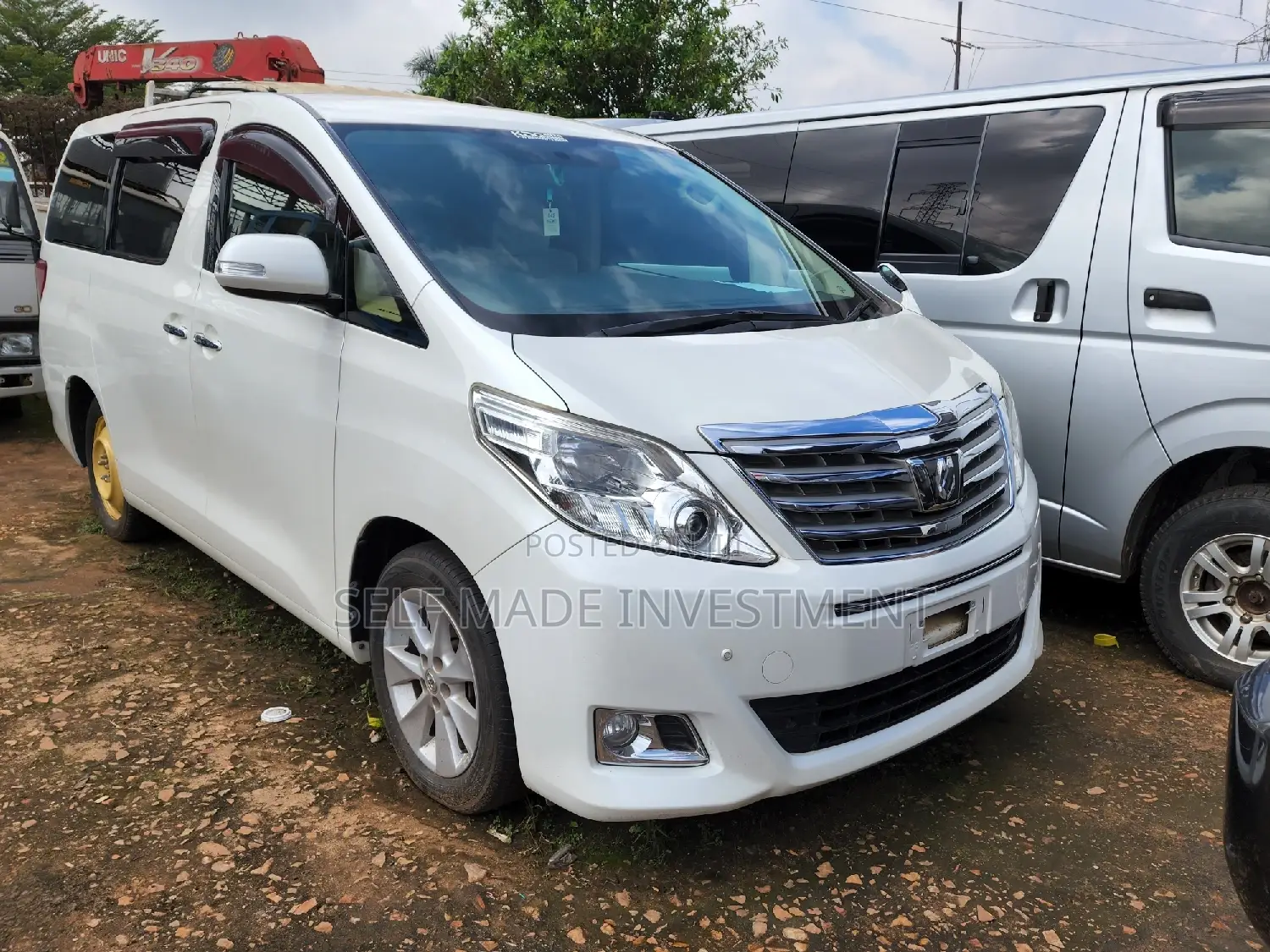 Toyota Alphard 2014 White