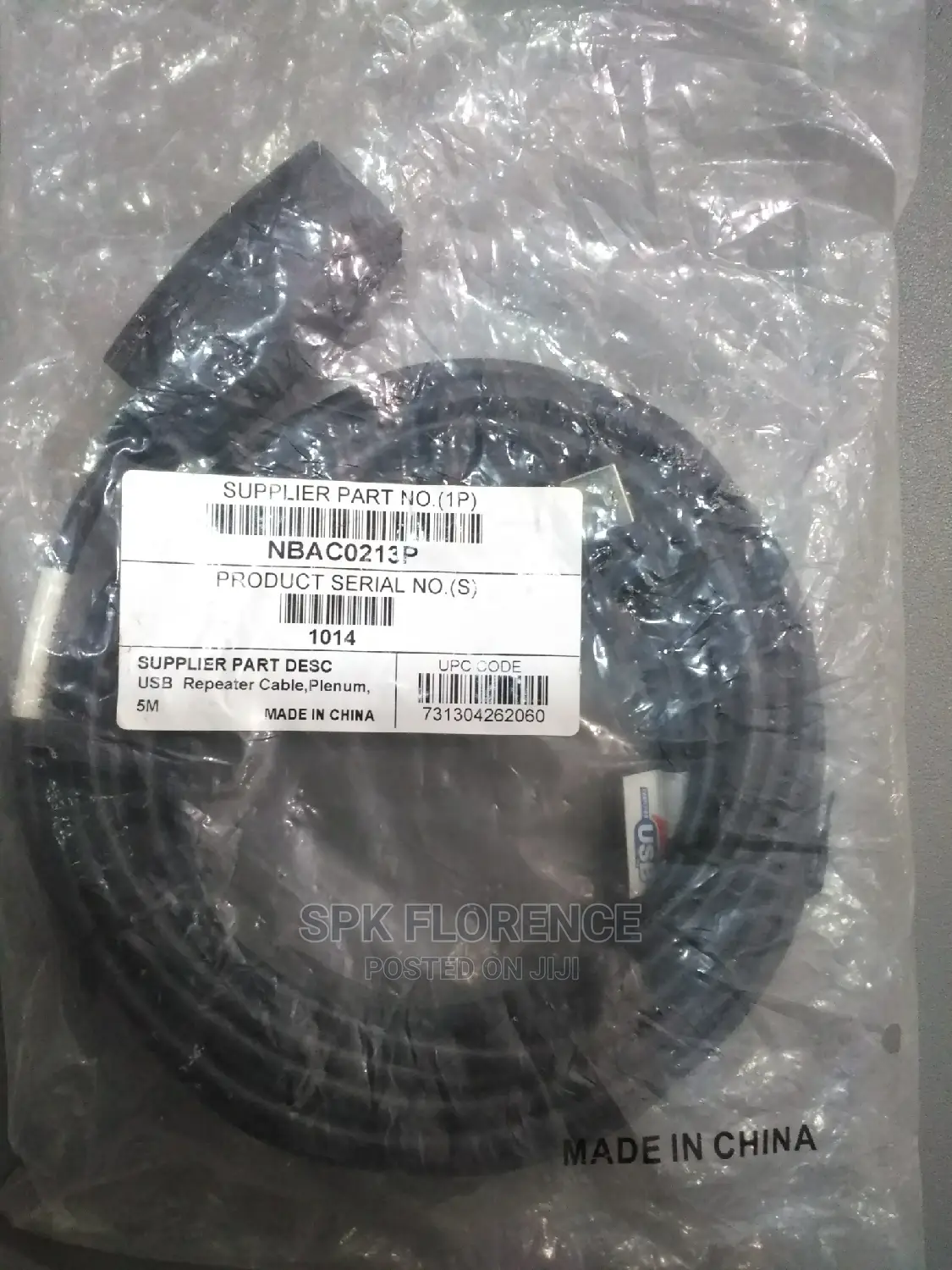 APC USB Repeater Cable ,Plenum 5m