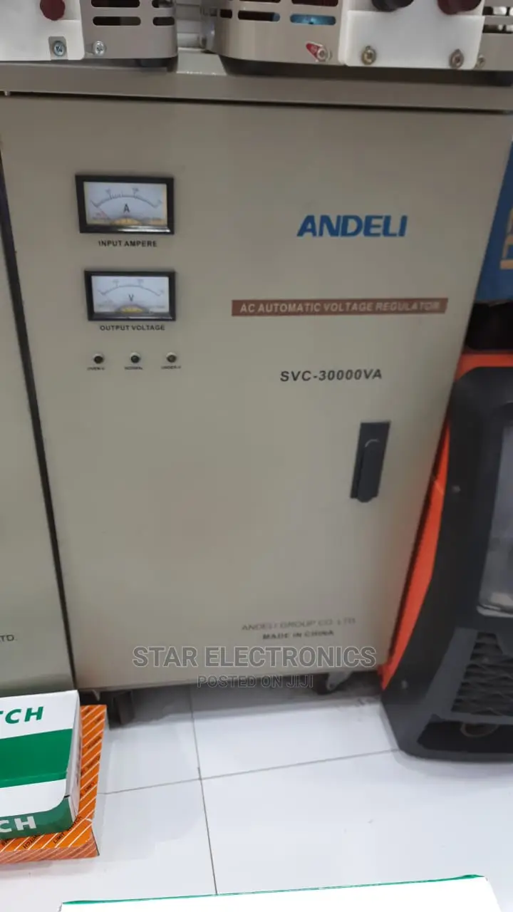 Stabilizer 30kva Andeli 3 Phase