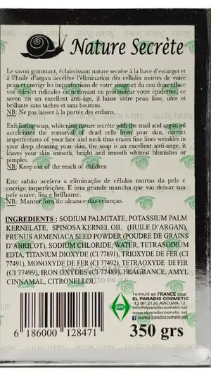 Nature Secret Whitening And Exfoliating Face And Body Soap