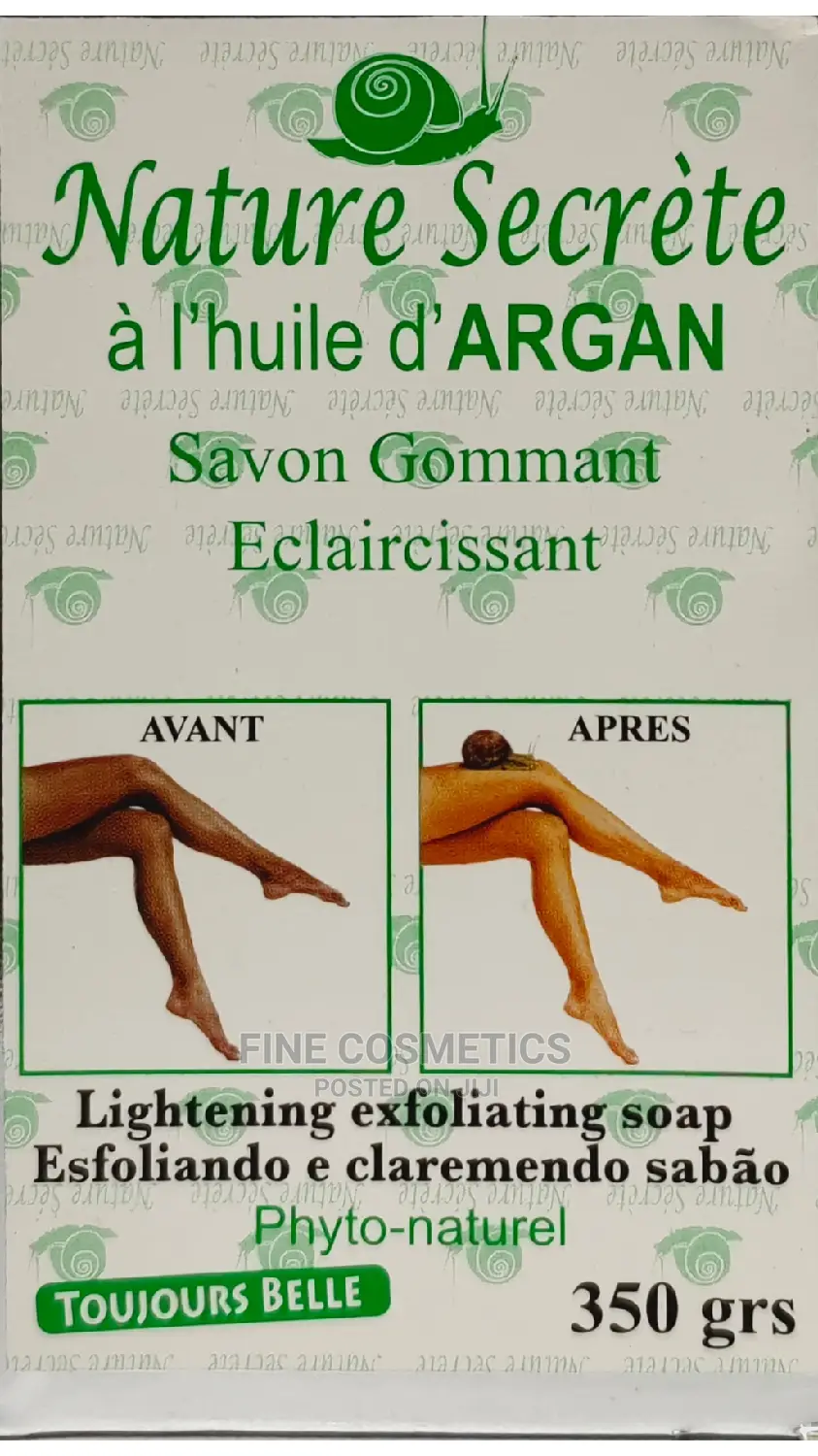 Nature Secret Whitening And Exfoliating Face And Body Soap