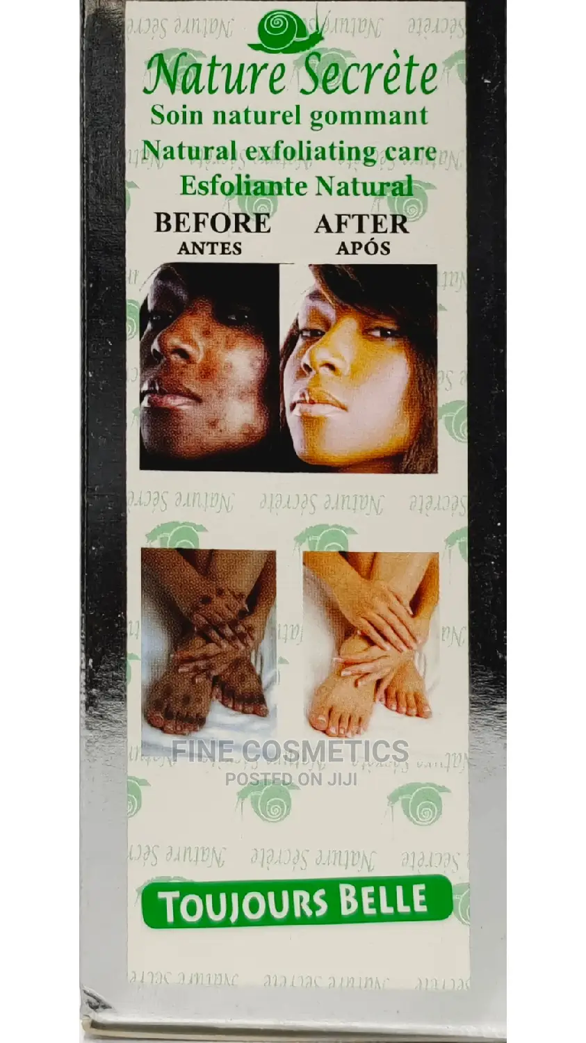 Nature Secret Whitening And Exfoliating Face And Body Soap