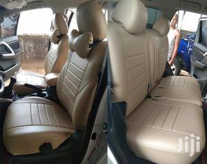 Cream Pure Leather Seat Covers