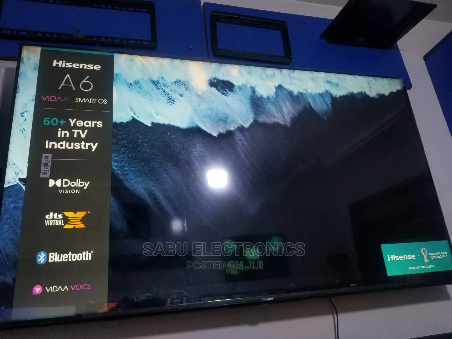 55 Inch Smart Tv-hisense- 4k Bluetooth