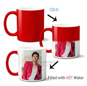Red Customized Magic Cup(Colour Changing)