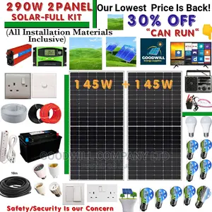 290W Solar System Full Kit