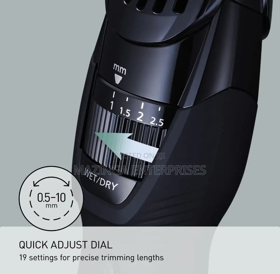 Original Panasonic ER-GB42 Rechargeable Clippers(Wet Dry)