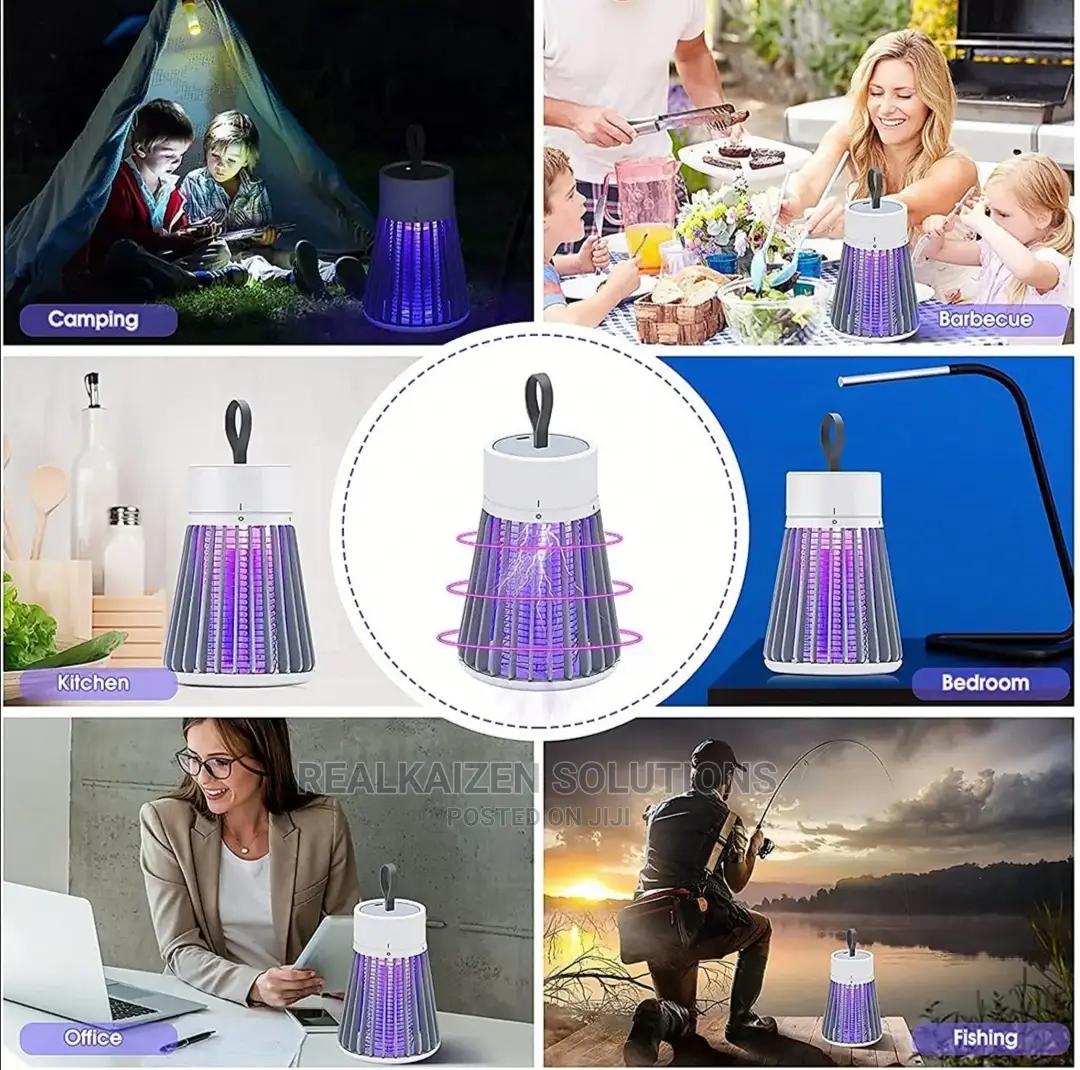 USB Portable Electric Shock Mosquito Insect Zapper Lamp