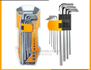 Ingco Hex Key Set- 9 Pieces (Allen Key)
