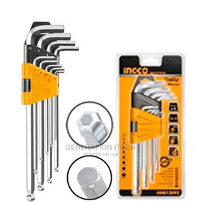 Ingco Ball Point Hex Key Set- HHK12092