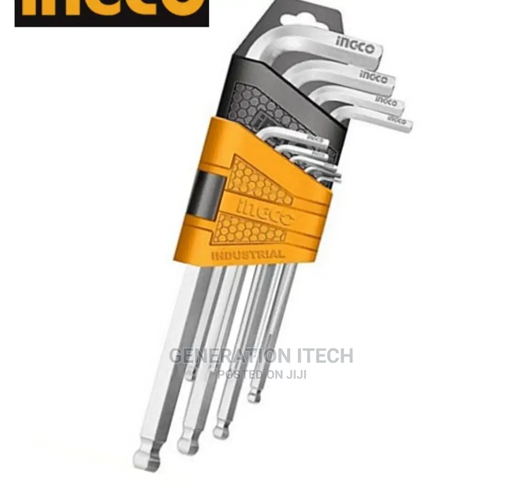 Ingco Ball Point Hex Key Set- HHK12092