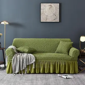 3:1:1 Green Elastic Sofa Covers