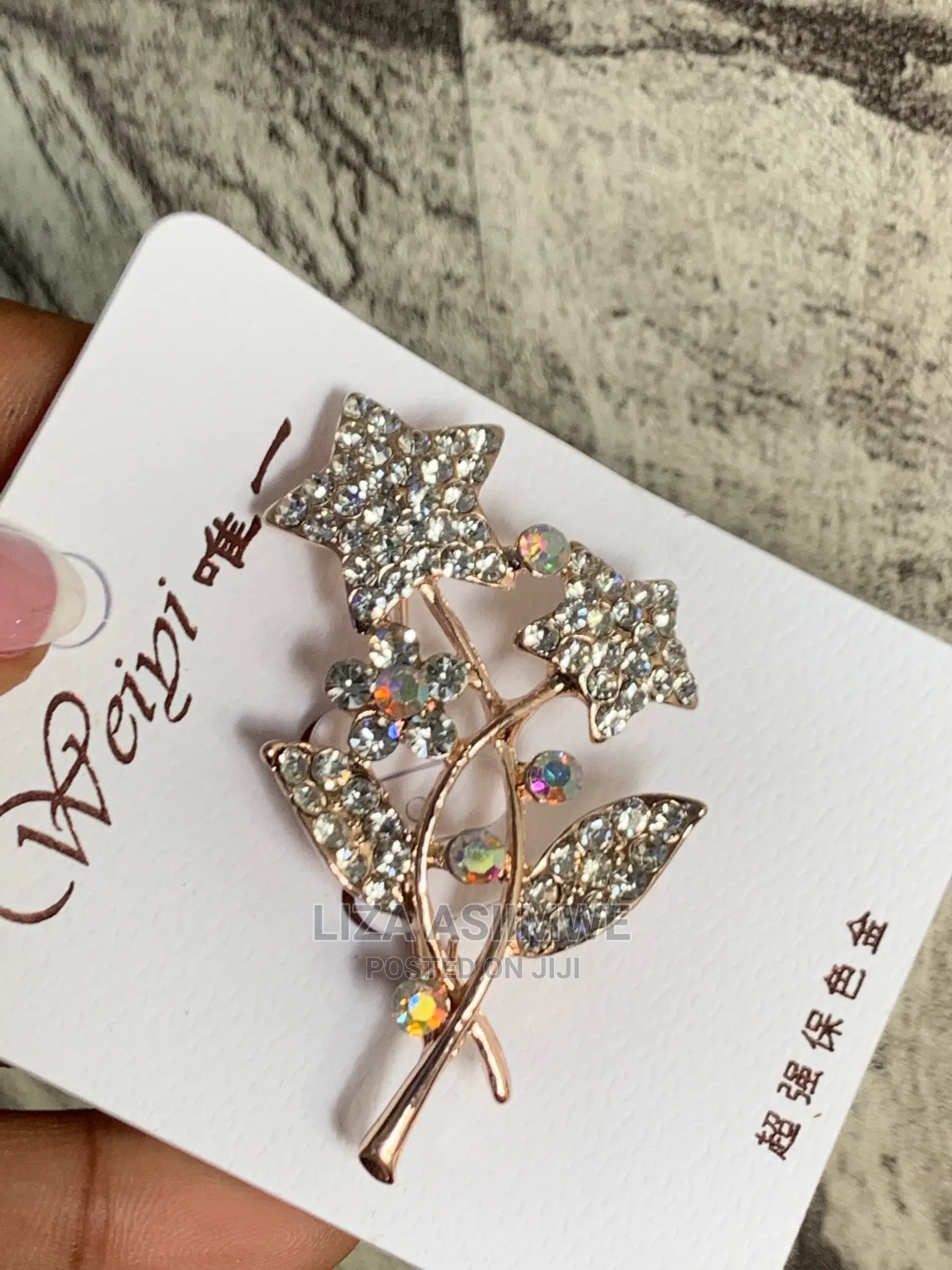 Classy and Unique Brooch Available