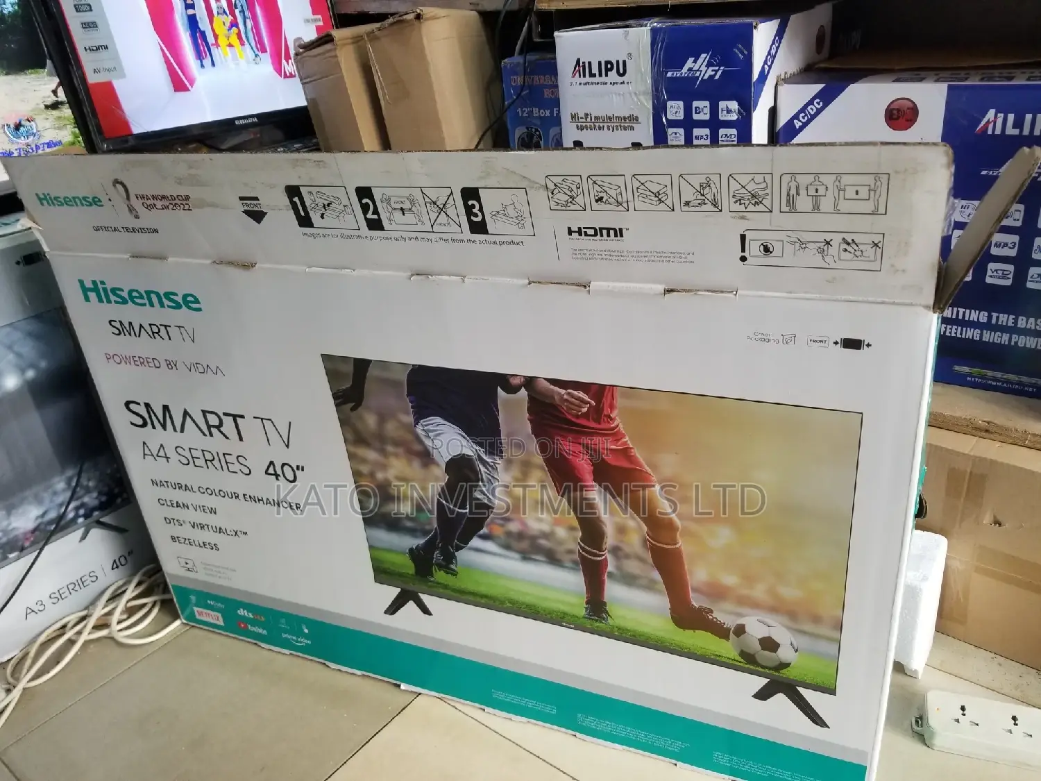 Hisense 40inches Smart (4K)
