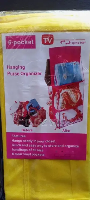 Hanging Purse Bag Organizer.