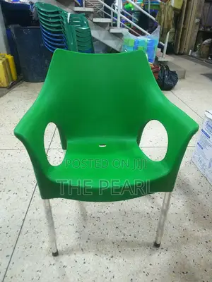 Plastic Chair With Metal Legs