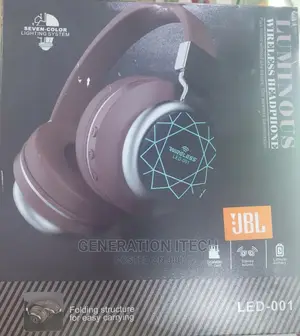 Luminous Wireless Headphone - Super Bass -colourful Lights