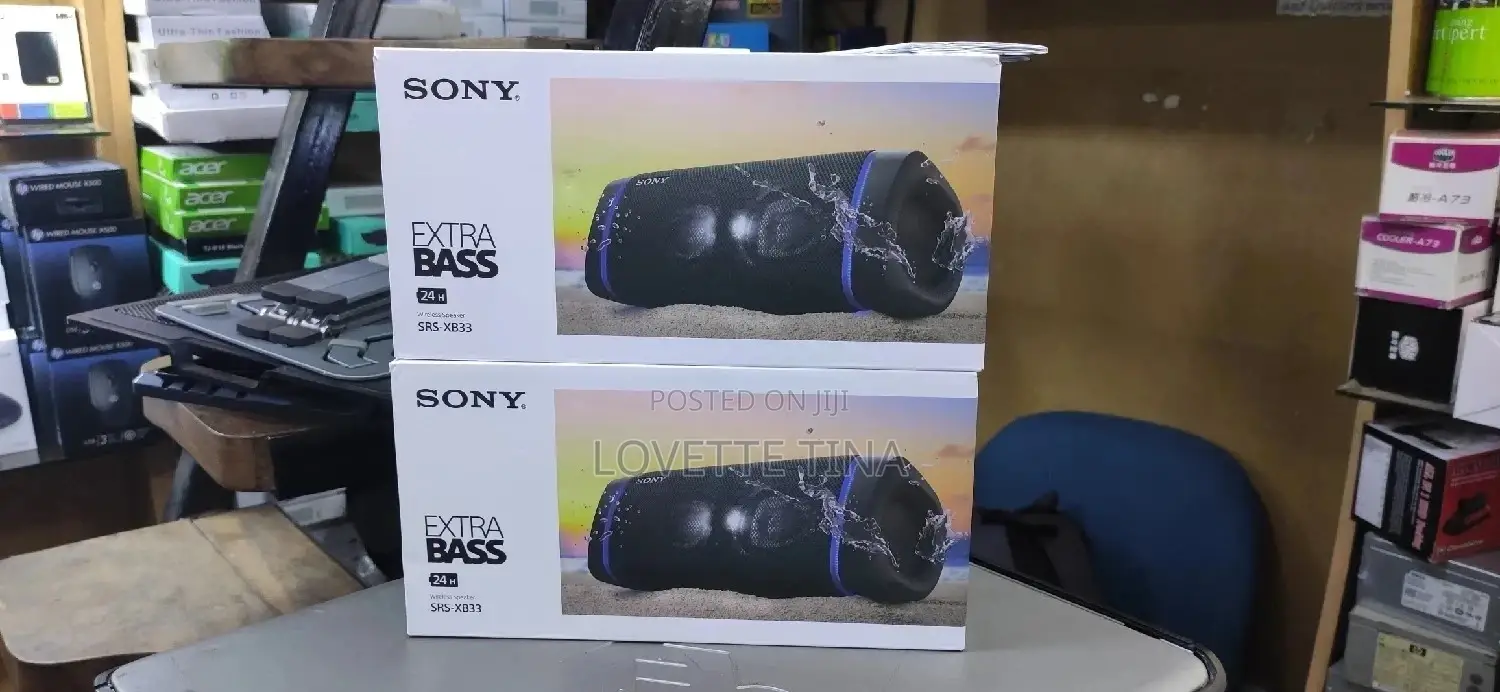 Sony Bluetooth Speakers XB 33